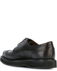 dunkelbraune Leder Brogues von Church's