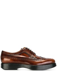 dunkelbraune Leder Brogues von Church's