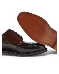 dunkelbraune Leder Brogues von Church's