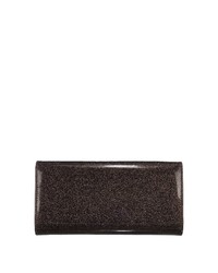 dunkelbraune Leder Clutch von Buffalo