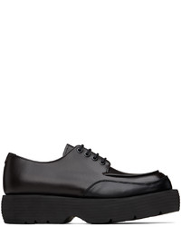 dunkelbraune Leder Derby Schuhe von Andersson Bell