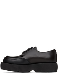 dunkelbraune Leder Derby Schuhe von Andersson Bell