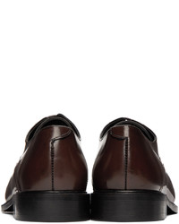 dunkelbraune Leder Derby Schuhe von Stefan Cooke