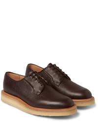 dunkelbraune Leder Derby Schuhe von Mark McNairy