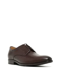 dunkelbraune Leder Derby Schuhe von PS Paul Smith