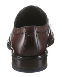 dunkelbraune Leder Derby Schuhe von JOOP!