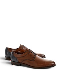 dunkelbraune Leder Derby Schuhe von Lloyd