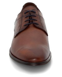 dunkelbraune Leder Derby Schuhe von Lloyd