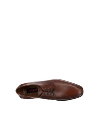 dunkelbraune Leder Derby Schuhe von Lloyd