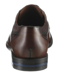 dunkelbraune Leder Derby Schuhe von Lloyd