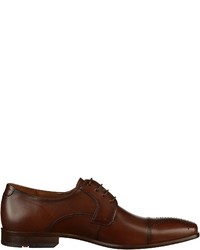 dunkelbraune Leder Derby Schuhe von Lloyd