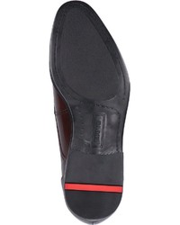 dunkelbraune Leder Derby Schuhe von Lloyd