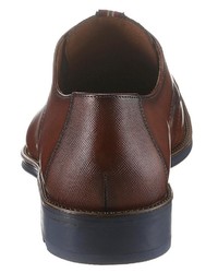 dunkelbraune Leder Derby Schuhe von Lloyd