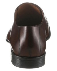 dunkelbraune Leder Derby Schuhe von Lloyd