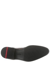 dunkelbraune Leder Derby Schuhe von Lloyd