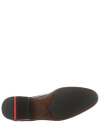 dunkelbraune Leder Derby Schuhe von Lloyd