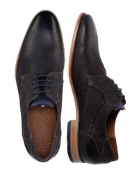 dunkelbraune Leder Derby Schuhe von Lloyd