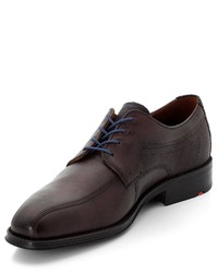 dunkelbraune Leder Derby Schuhe von Lloyd