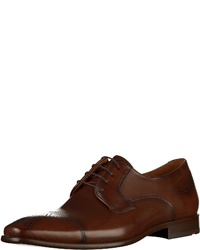 dunkelbraune Leder Derby Schuhe von Lloyd