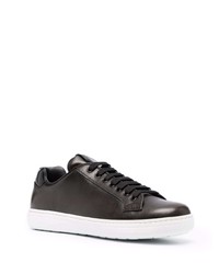 dunkelbraune Leder niedrige Sneakers von Church's