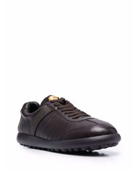 dunkelbraune Leder niedrige Sneakers von Camper