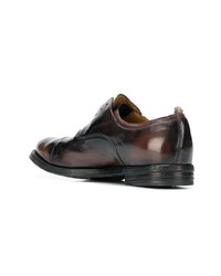 dunkelbraune Leder Oxford Schuhe von Officine Creative