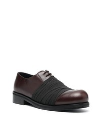 dunkelbraune Leder Oxford Schuhe von Stefan Cooke