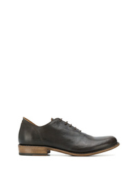 dunkelbraune Leder Oxford Schuhe von Fiorentini+Baker