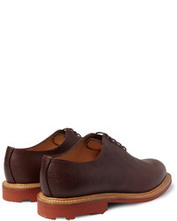 dunkelbraune Leder Oxford Schuhe von Mark McNairy