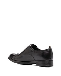 dunkelbraune Leder Oxford Schuhe von Officine Creative