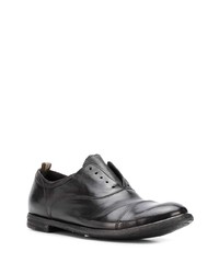 dunkelbraune Leder Oxford Schuhe von Officine Creative