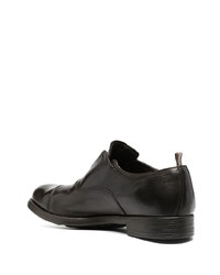 dunkelbraune Leder Oxford Schuhe von Officine Creative