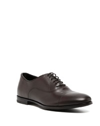 dunkelbraune Leder Oxford Schuhe von Barrett