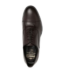 dunkelbraune Leder Oxford Schuhe von Barrett