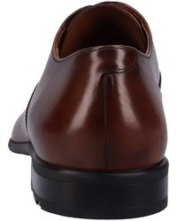 dunkelbraune Leder Oxford Schuhe von Lloyd