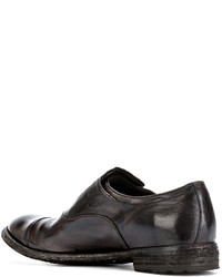 dunkelbraune Leder Oxford Schuhe von Officine Creative