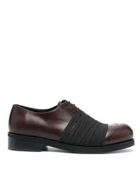 dunkelbraune Leder Oxford Schuhe von Stefan Cooke