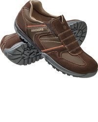 dunkelbraune Leder Slipper von Dockers by Gerli