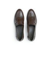 dunkelbraune Leder Slipper von Lloyd