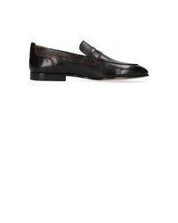 dunkelbraune Leder Slipper von Melvin&Hamilton