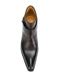 dunkelbraune Leder Stiefeletten von Atelier Bâba