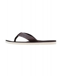 dunkelbraune Leder Zehensandalen von Reef