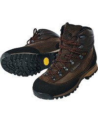 dunkelbraune Lederarbeitsstiefel von Blaser