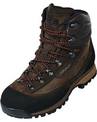 dunkelbraune Lederarbeitsstiefel von Blaser