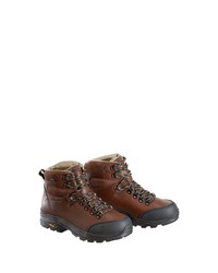 dunkelbraune Lederarbeitsstiefel von KATHMANDU