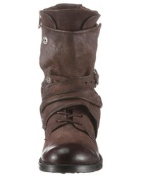 dunkelbraune Lederfreizeitstiefel von A.S.98