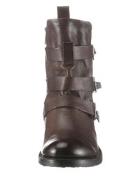 dunkelbraune Lederfreizeitstiefel von A.S.98