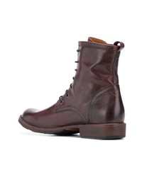 dunkelbraune Lederfreizeitstiefel von Fiorentini+Baker