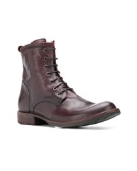 dunkelbraune Lederfreizeitstiefel von Fiorentini+Baker