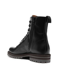 dunkelbraune Lederfreizeitstiefel von Common Projects